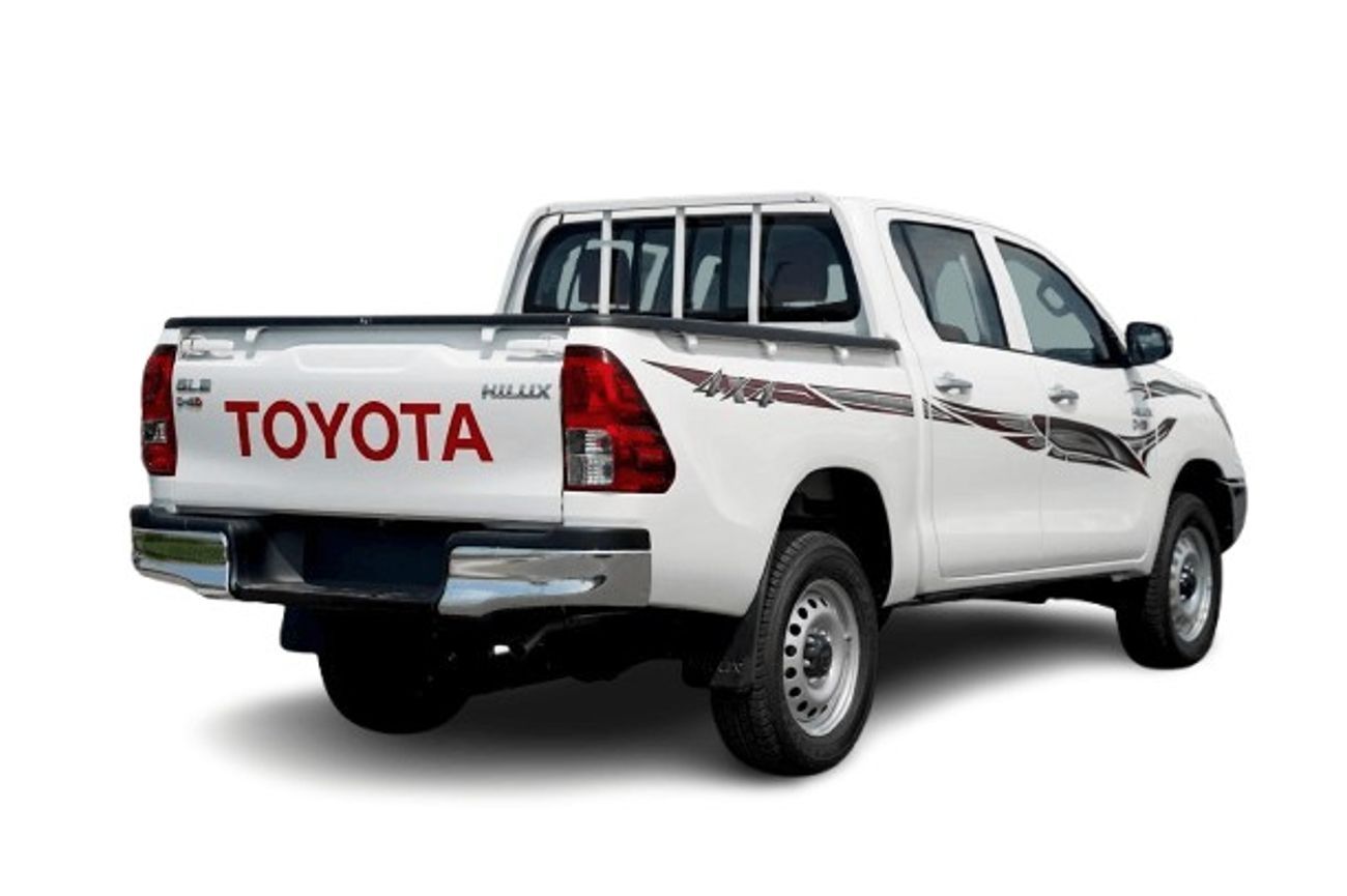 تويوتا هيلوكس GL 4WD ECTKSA002 - 2026 Toyota Hilux Double Cab Pick Up - 2.4L Diesel Manual 4wd – White
