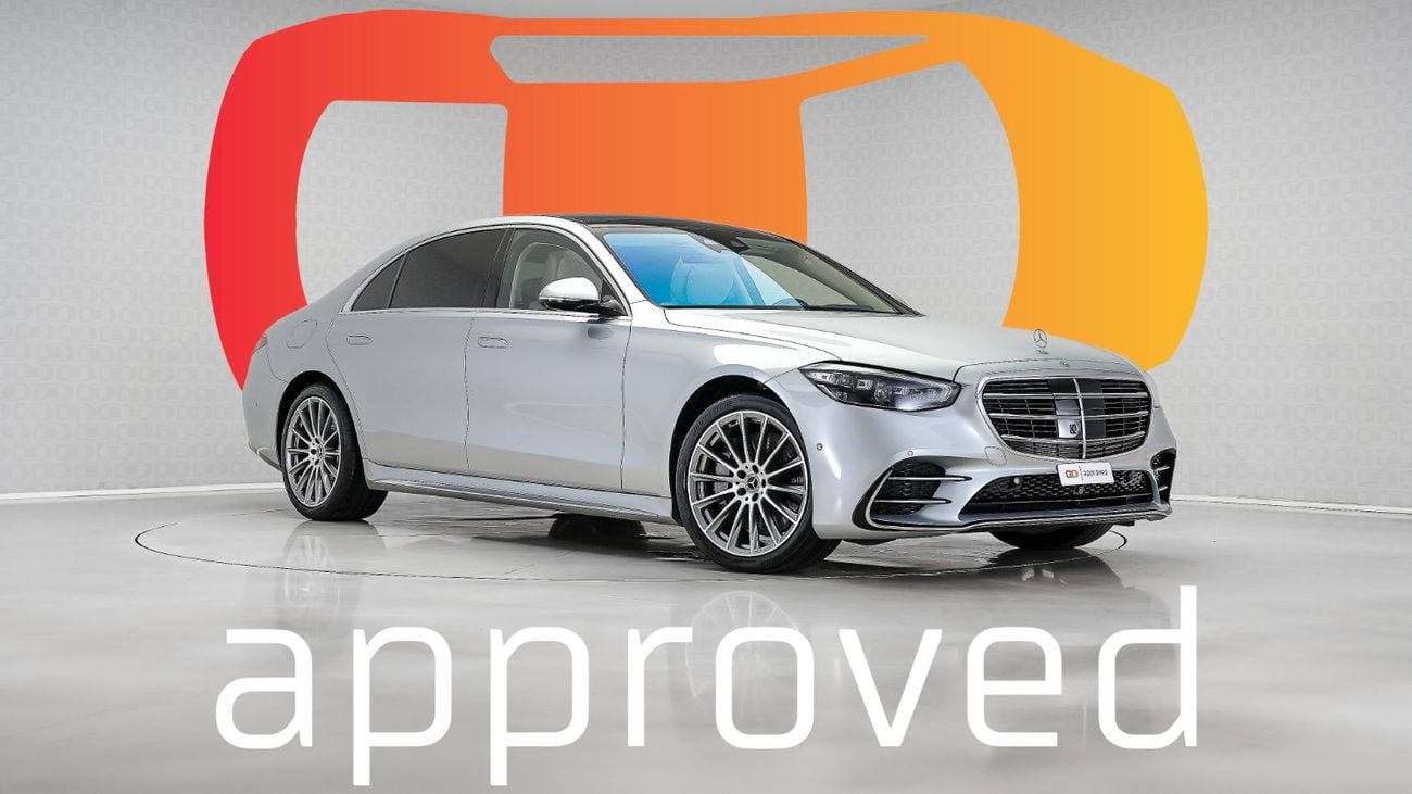 Mercedes Benz S500 4MATIC 3.0L AMG Line | Special Offer | AED 5,881 PM | Low Kilometer |