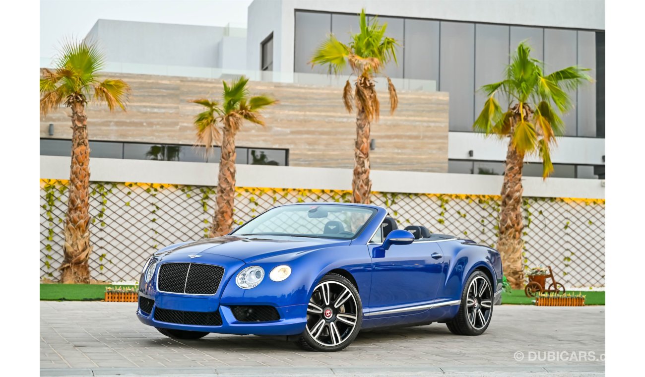 بنتلي كونتيننتال GTC 4.0L Twin Turbo  | 7,576 P.M (4 Years) | 0% Downpayment |  Immaculate Condition !