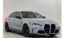 بي أم دبليو M3 2022 BMW M3 Competition, FEB 2027 BMW Warranty + Service Contract, GCC