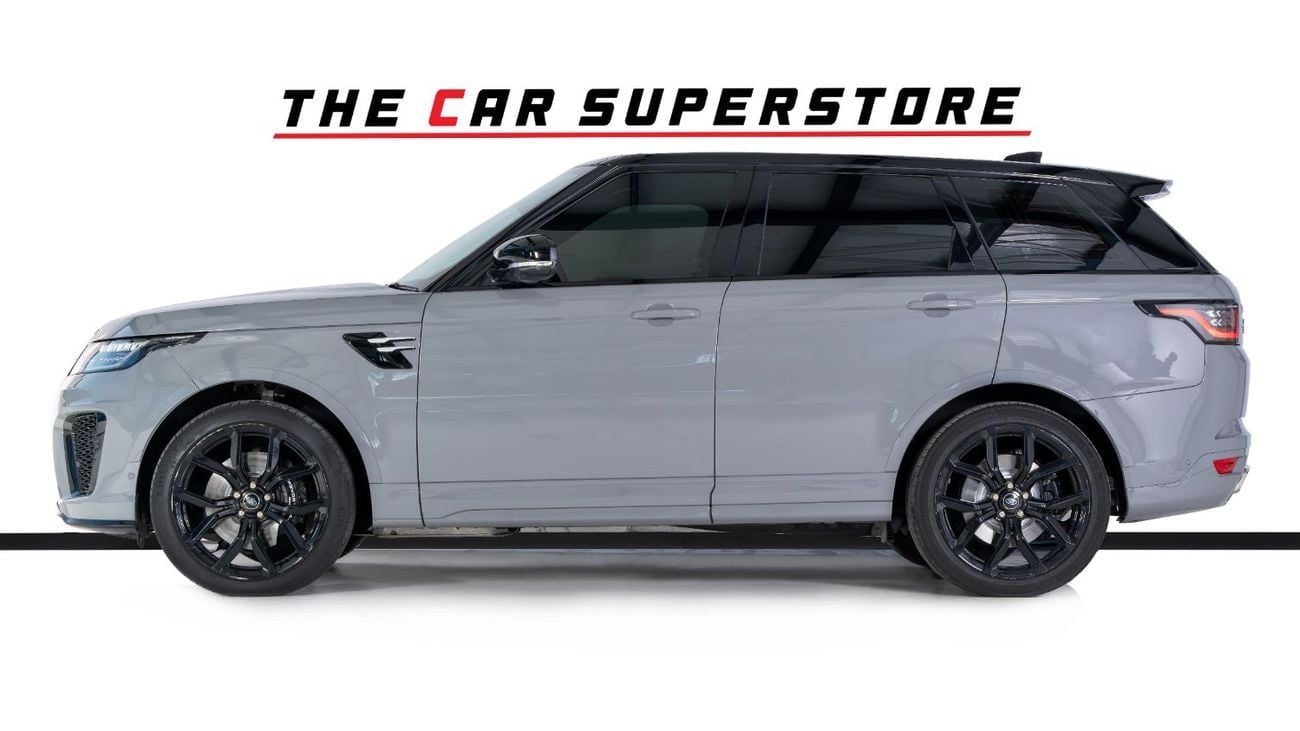 Land Rover Range Rover Sport SVR 5.0L (575 HP) AWD Range Rover Sport SVR Ultimate Edition-Bespoke Color-Black/Red Interior-Black 