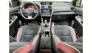 Subaru Impreza WRX 2017 Subaru WRX STI, Full Service History, Warranty,GCC