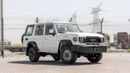 تويوتا لاند كروزر 70 2026 Toyota Land Cruiser LC76 4.0L AT Petrol (White-Brown) Mid Option