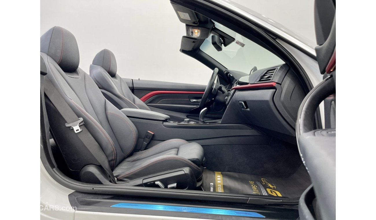 BMW 420i M Sport 2017 BMW 420i M- Sport Convertible, Warranty, BMW Service Pack 2024, low Kms, GCC Specs
