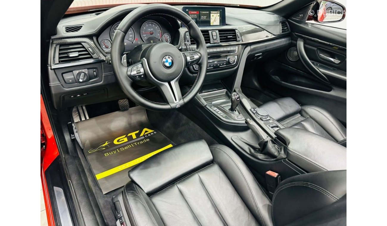 بي أم دبليو M4 Std 2015 BMW M4 Convertible, April 2024 BMW Warranty, Low Kms, GCC