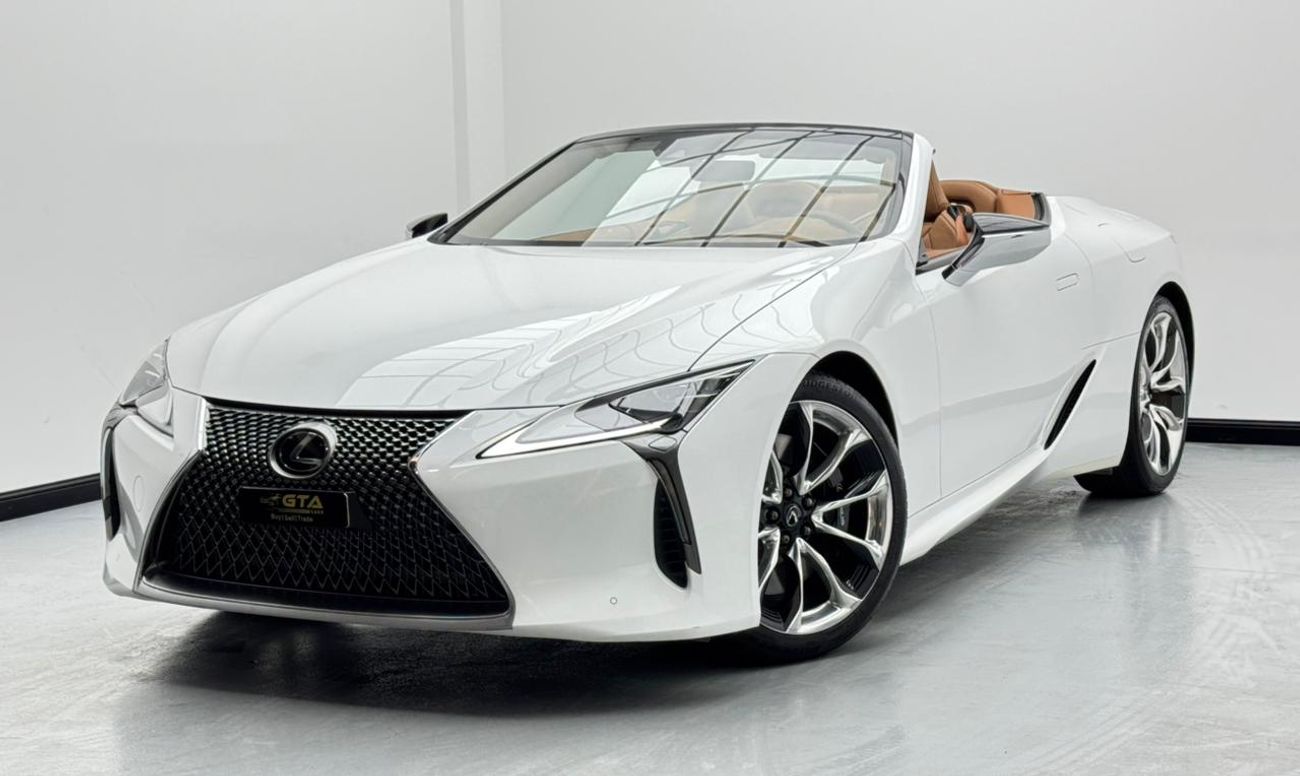Lexus LC500 Carbon 5.0L 2021 Lexus LC500 Carbon, 1 Year Warranty, Lexus Service History, GCC