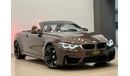 BMW M4 2018 BMW M4 Convertible, BMW Warranty-Service Contract-Service History, GCC