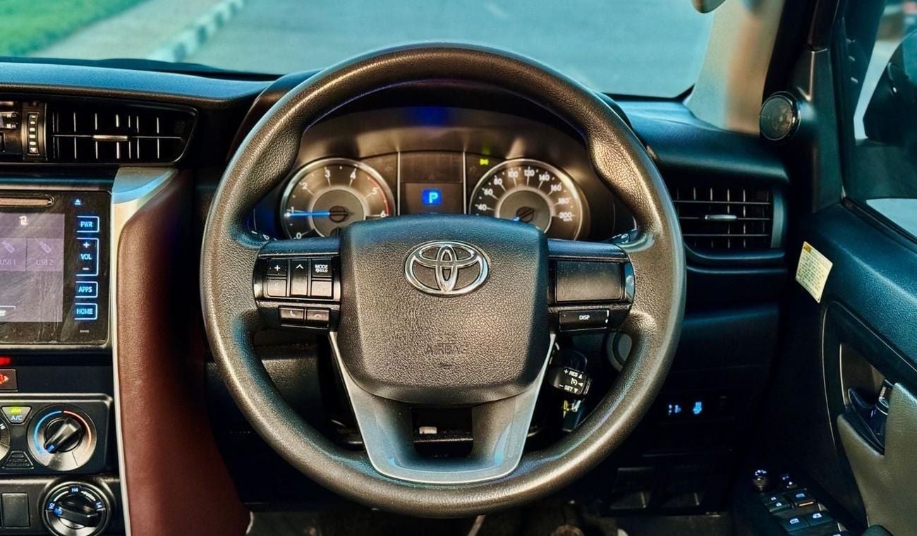 Toyota Fortuner PREMIUM BULL BAR WITH LED LIGHTS | RHD | 2016 | 2.8L DIESEL ENGINE | AIR SNORKEL