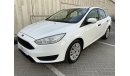 Ford Focus 1.5L | Ambiente|  GCC | EXCELLENT CONDITION | FREE 2 YEAR WARRANTY | FREE REGISTRATION | 1 YEAR FREE