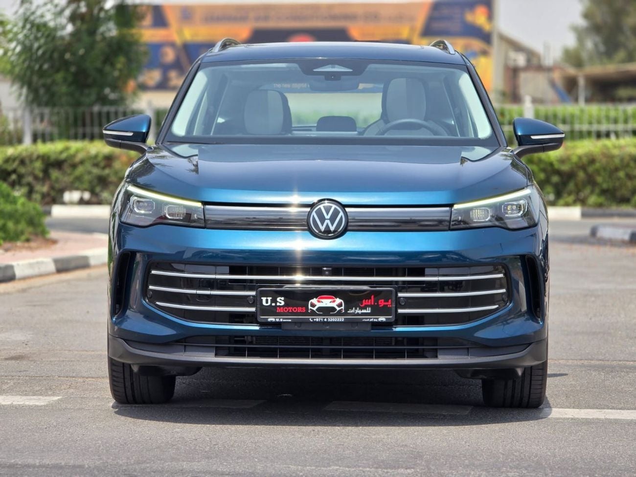 Volkswagen Tiguan ELEGANCE 2025 GCC SINGLE OWNER LOW MILEAGE WITH AGENCY WARRANTY & SERVICE CONTRACT IN MINT CONDITION