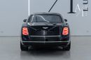 بنتلي مولسان 2016 Bentley Mulsanne, Service History, Low Kms, 1 Owner, 2 Keys, GCC Spec