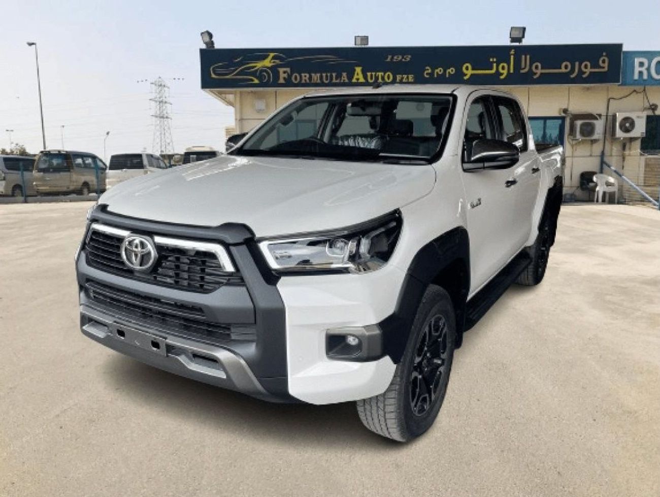 تويوتا هيلوكس REVO (RHD) 4X4 2.4L DSL M/T // 2024 // HIGH OPTION WITH LEATHER & POWER SEATS, DVD & BACK CAMERA //