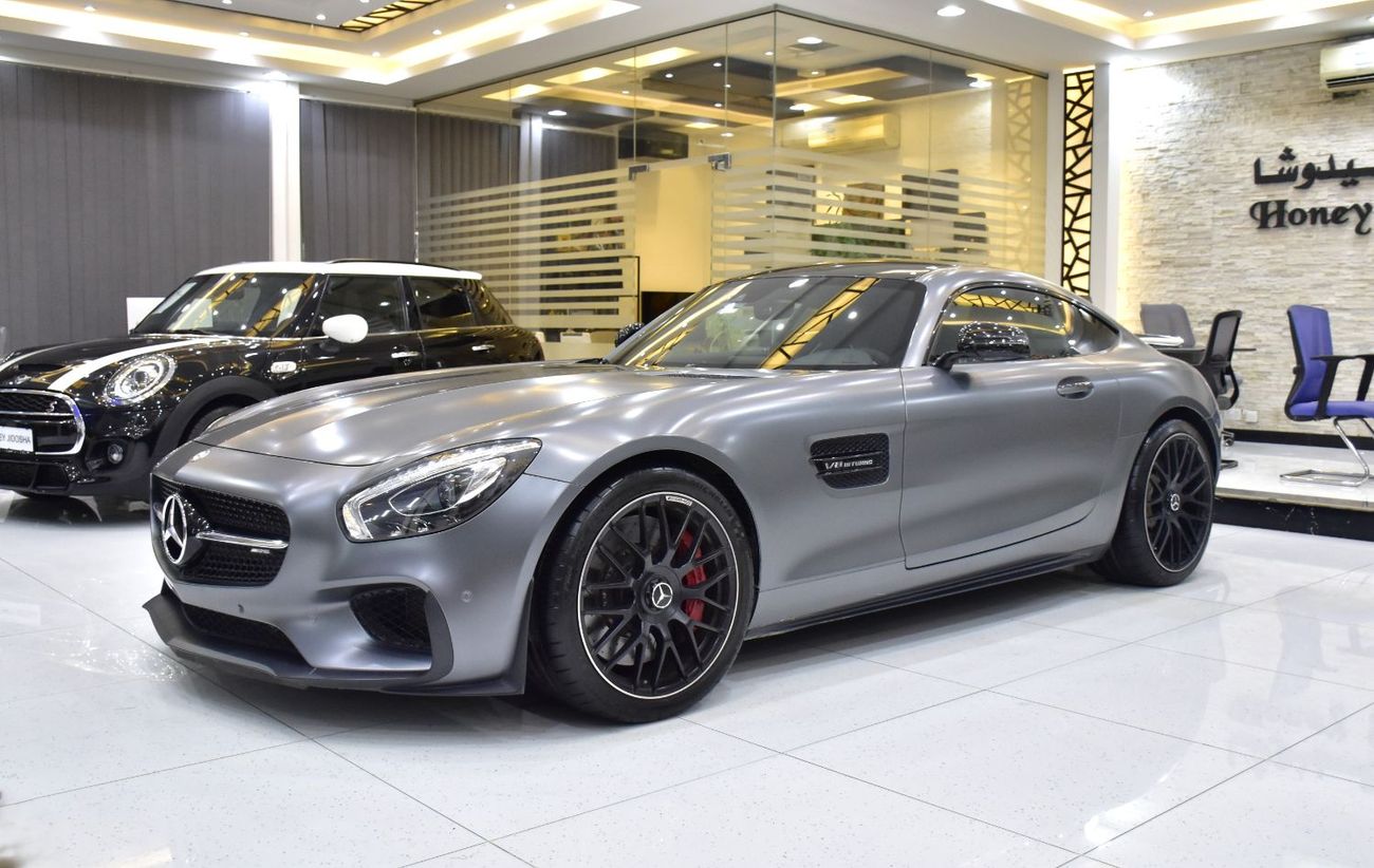 Mercedes-Benz AMG GT S EXCELLENT DEAL for our Mercedes Benz AMG GTs ( 2016 Model ) in Grey Color GCC Specs
