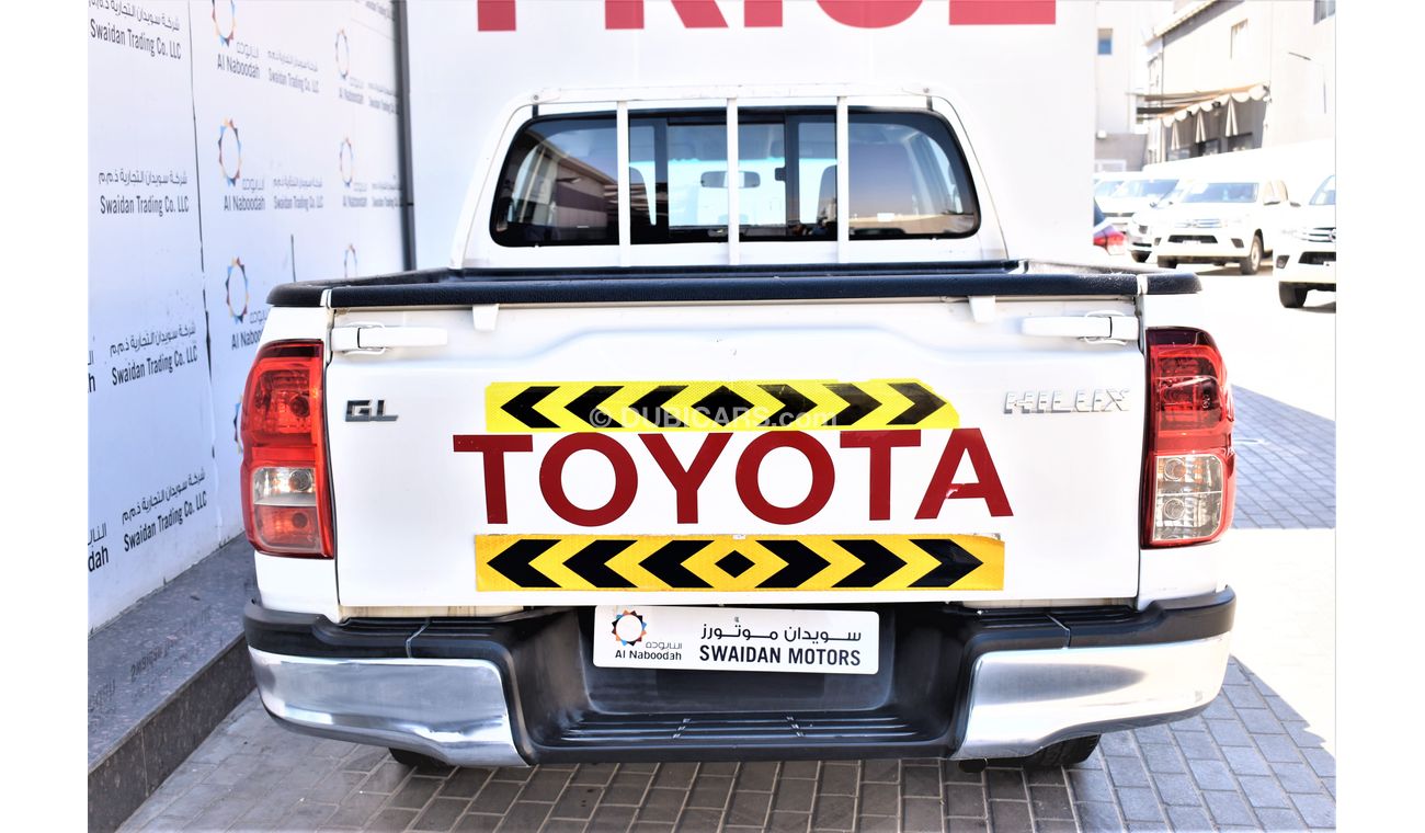 Toyota Hilux AED 1119 PM | 2.7L MT GL 2WD GCC DEALER WARRANTY