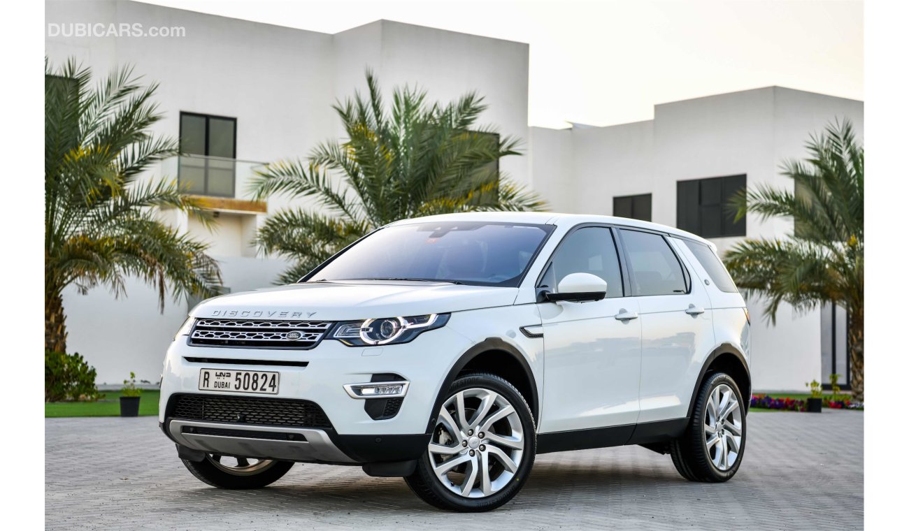 Land Rover Discovery Sport HSE Luxury - 2015 - Under Agency Warranty - AED 2,330 PER MONTH