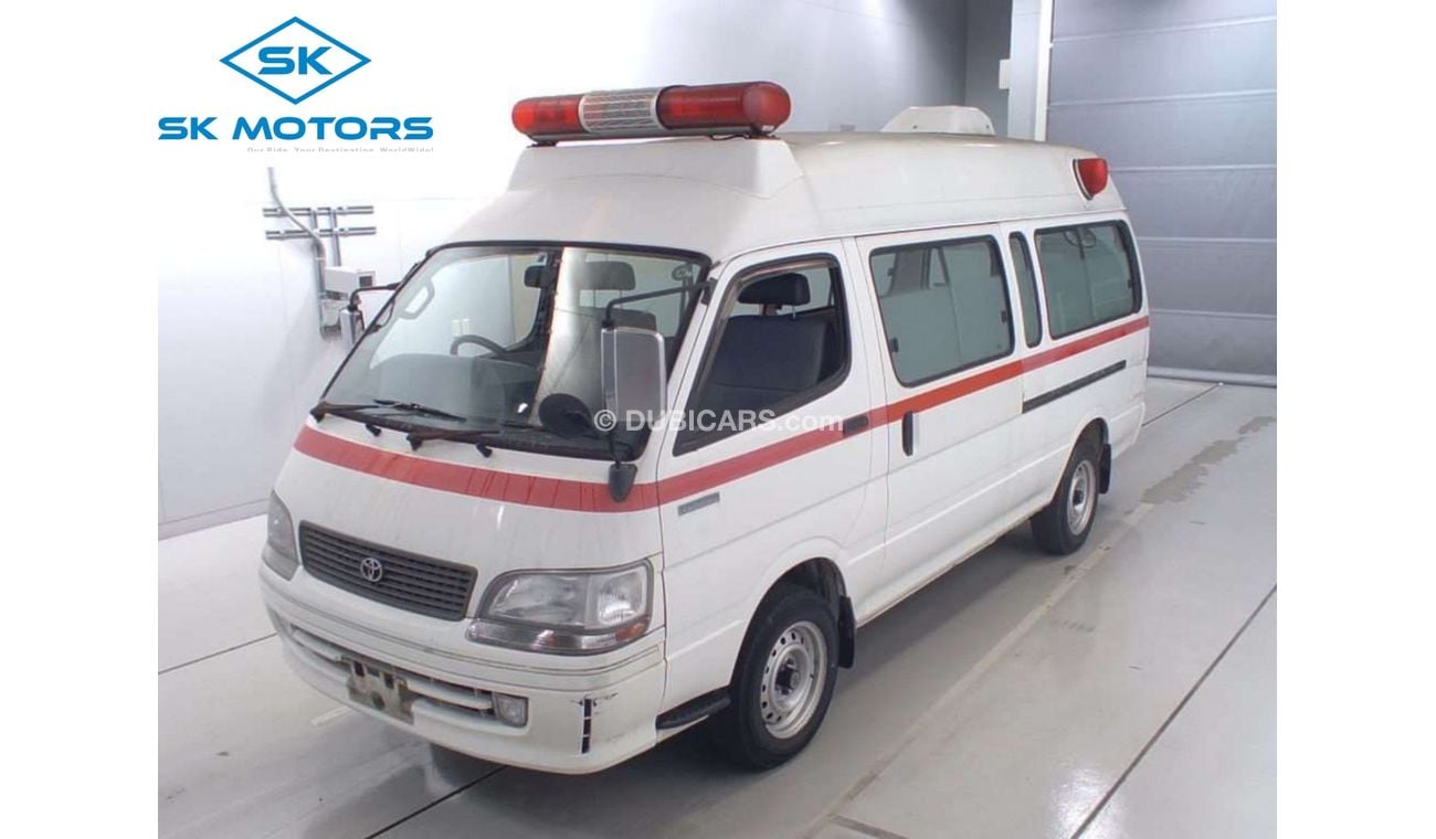 Toyota RegiusAce Hiace Used RHD 1998/MY AMBULANCE Petrol Engine / RZH133S 3.5/C LOT # 564