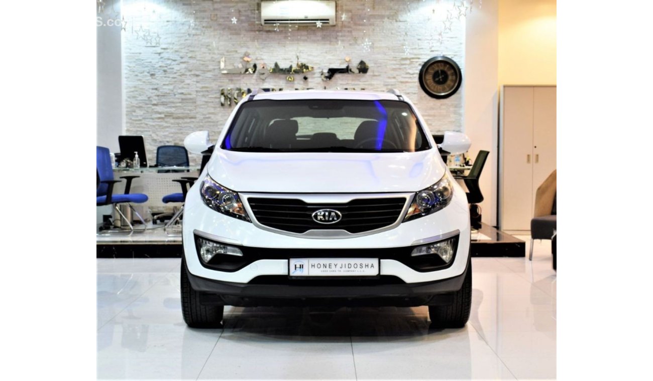 كيا سبورتيج ORIGINAL PAINT ( صبغ وكاله ) KIA Sportage 2014 Model! White Color! GCC Specs