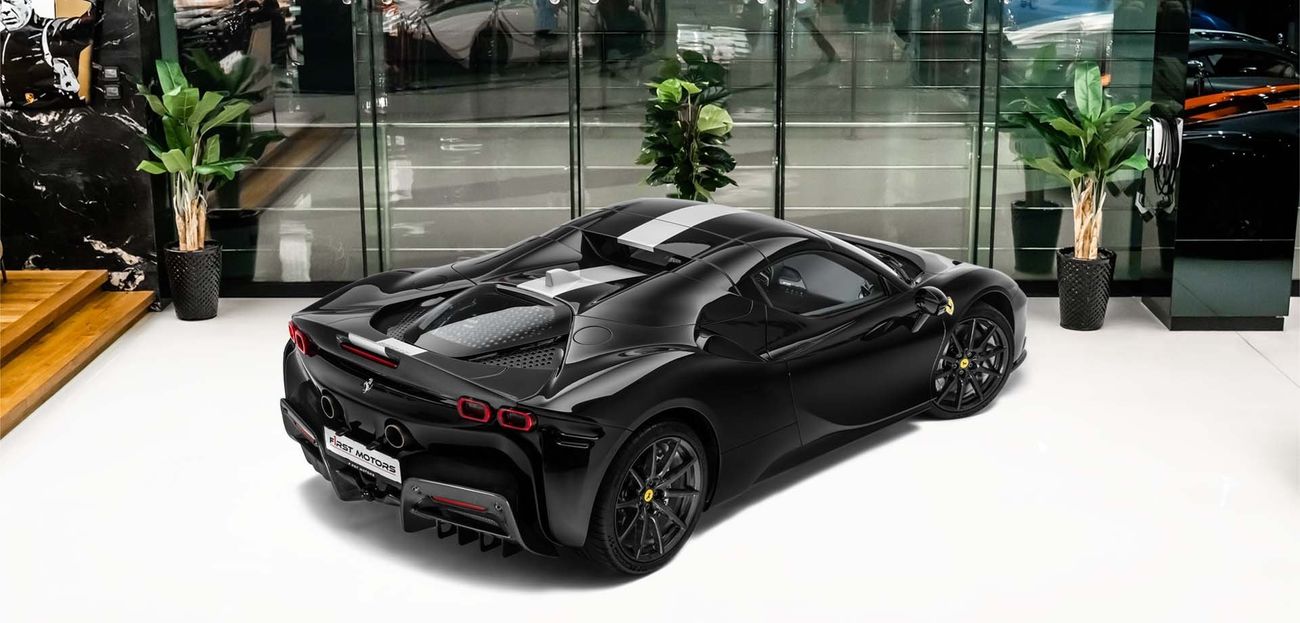 Ferrari SF90 Spider 4.0L V8 Twin-Turbocharged Engine + eMotor