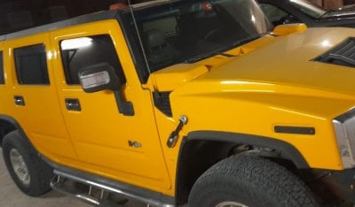 هامر H2 HUMMER H2  -MODEL 2007 -YELLOW COLOR ,NEW TIRES FIXED 2500DHS) @49900DHS CALL 0551976666