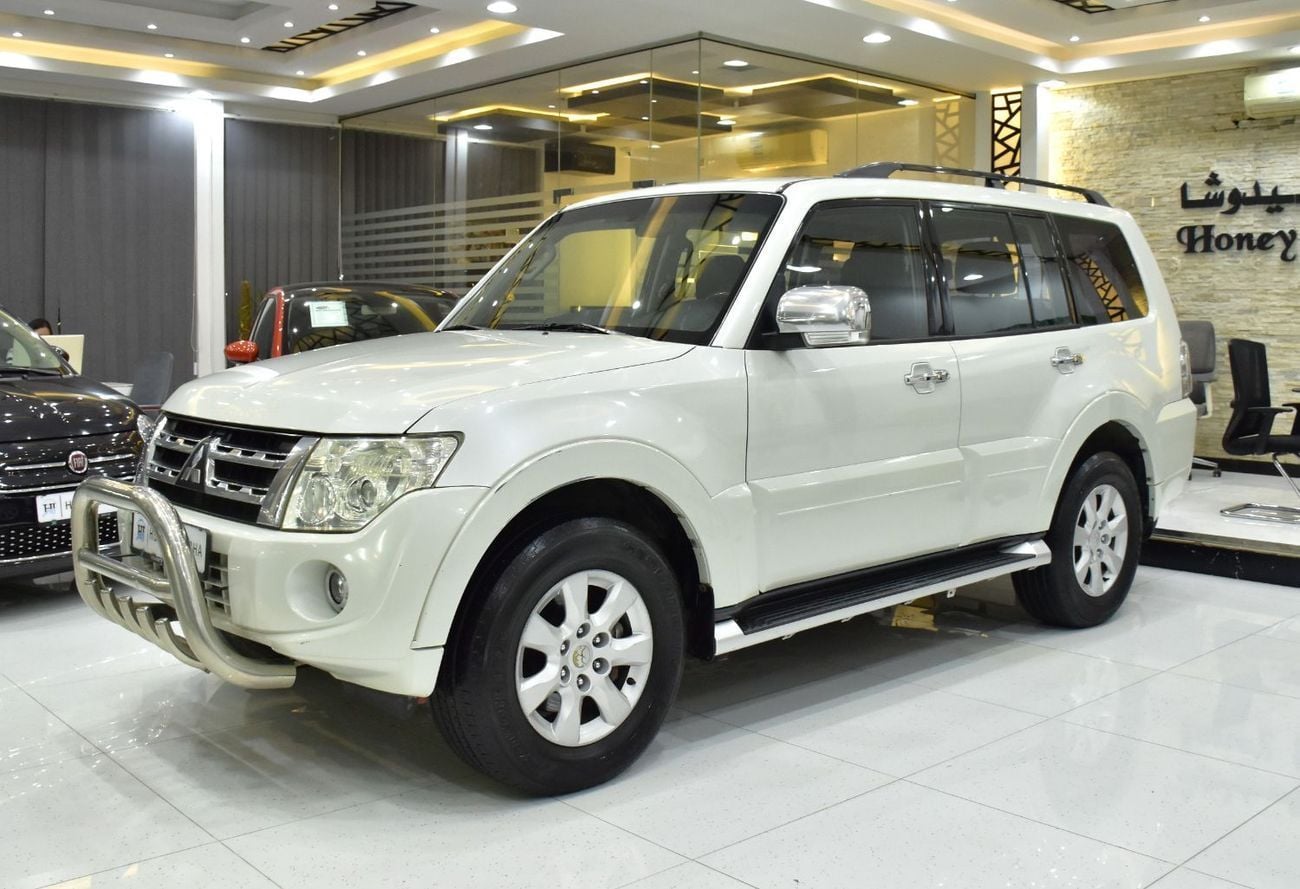 Mitsubishi Pajero GLS HIGHLINE TOP EXCELLENT DEAL for our Mitsubishi Pajero Di-D ( 2012 Model ) in White Color GCC