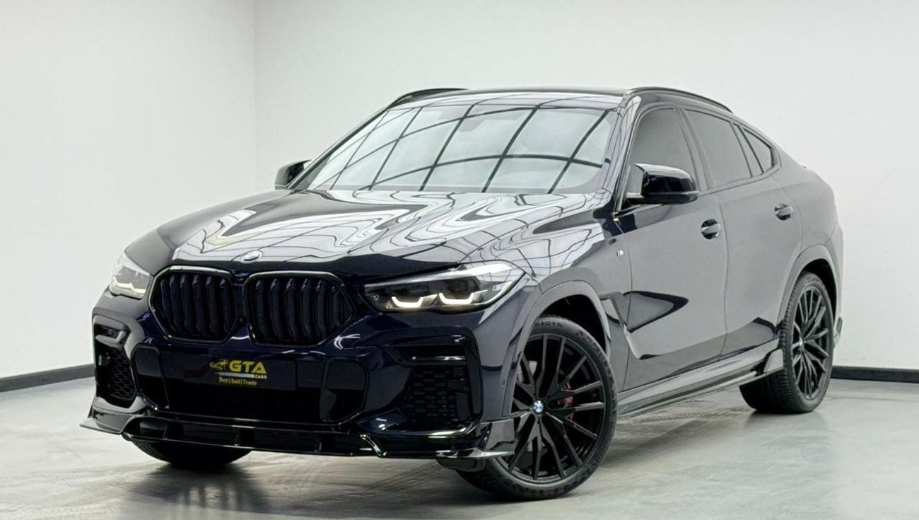 بي أم دبليو X6 2023 BMW X6 xDrive40i M-Sport, 2028 BMW Warranty + Service Pack, Full BMW Service History, GCC