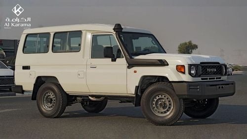 تويوتا لاند كروزر 70 LC 78 HARDTOP 2.8L MT - 4x4 - GCC - Brand New - Dual Tank