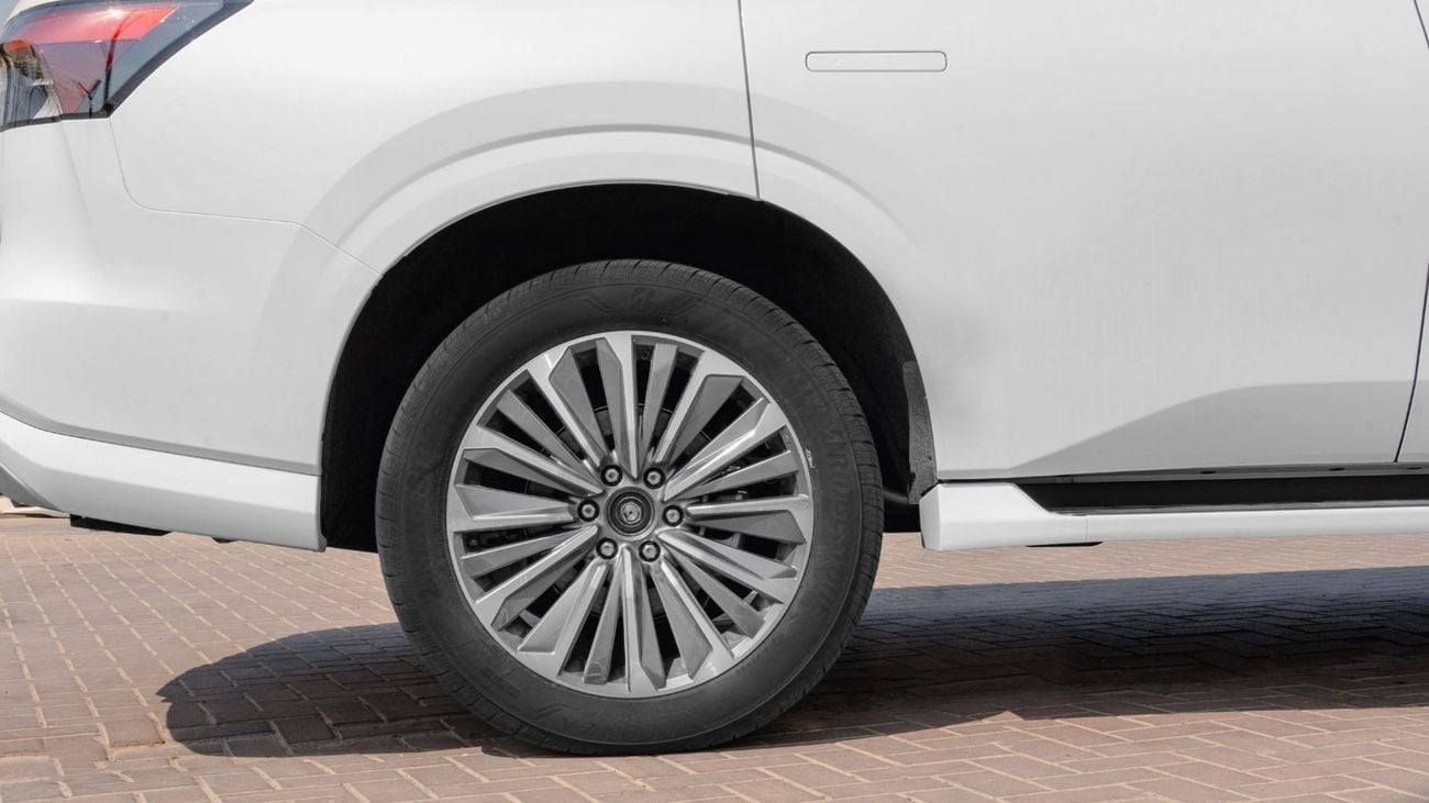 إنفينيتي QX80 2026 Infiniti QX80 Sensory 3.5L AT Petrol (White-Tan)