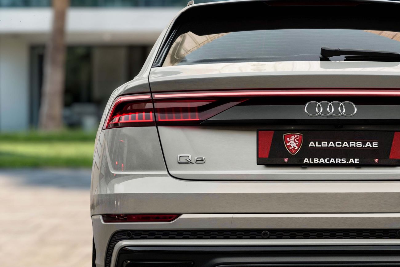 Audi Q8 Q8 55 TFSI Quattro S-Line | 4,407 P.M | 0% Downpayment | Service Contract! | Ramadan Offer!