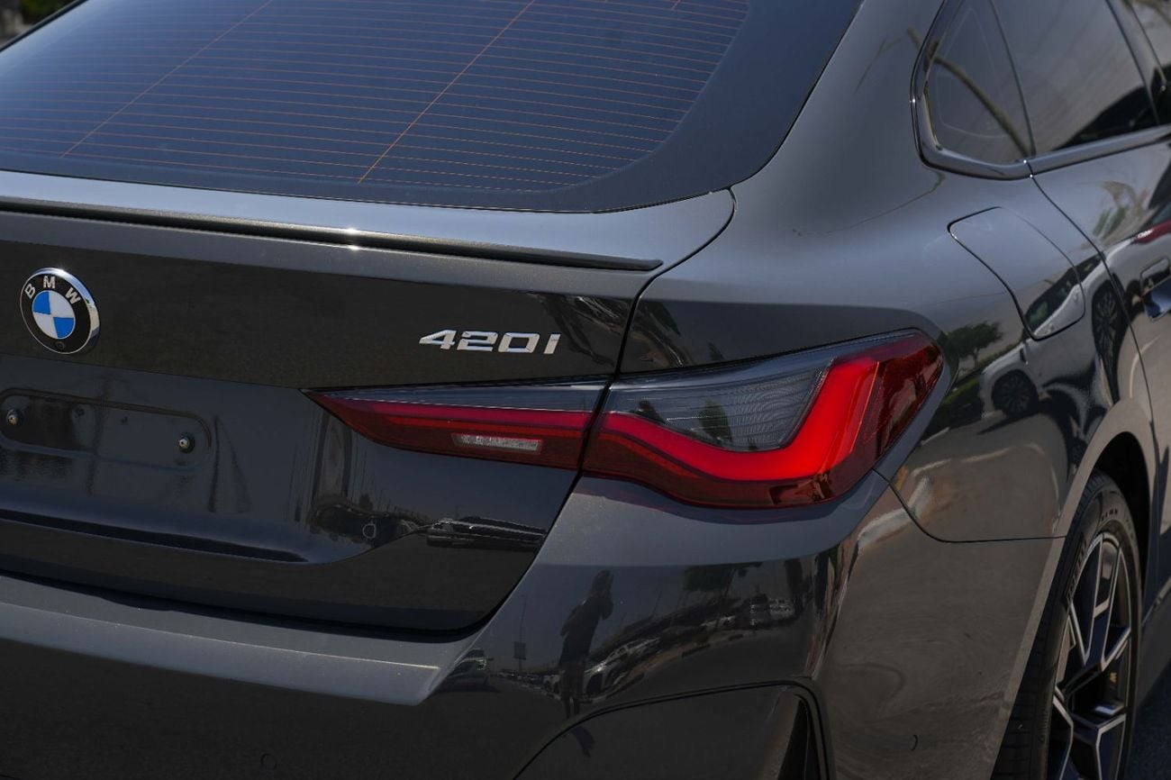 بي أم دبليو 420I Gran Coupe M SPORT KIT 2023!! IMMACULATE CONDITION!! WARRANTY AND SERVICE CONTRACT THROUGH AGMC