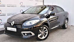 Renault Fluence 2.0L LE 2017 GCC SPECS DEALER WARRANTY