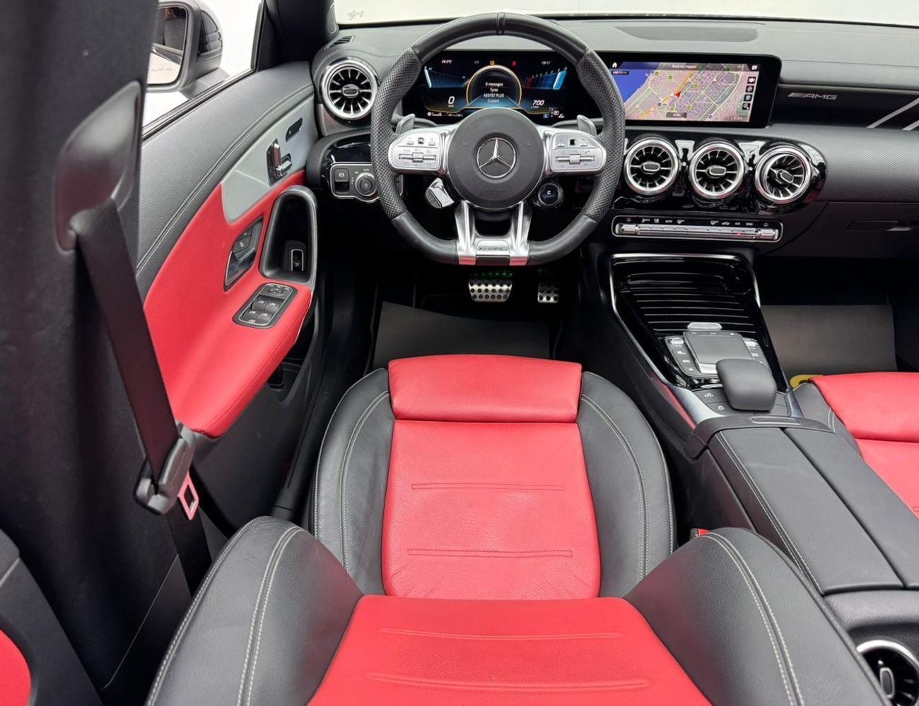 Mercedes Benz CLA35 AMG 2023 Mercedes Benz CLA35 AMG 4MATIC, 2027 Mercedes Warranty + Service Pack, Very Low Km, GCC