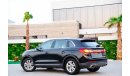 Lincoln MKX 1,858 P.M | 0% Downpayment | Perfect Condition!