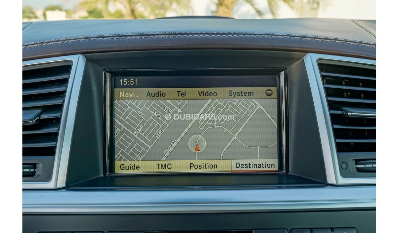 Mercedes-Benz ML 63 AMG - Fully Loaded! - Fully Agency Serviced! - Immaculate Condition! - AED 2,233 PM! - 0% DP