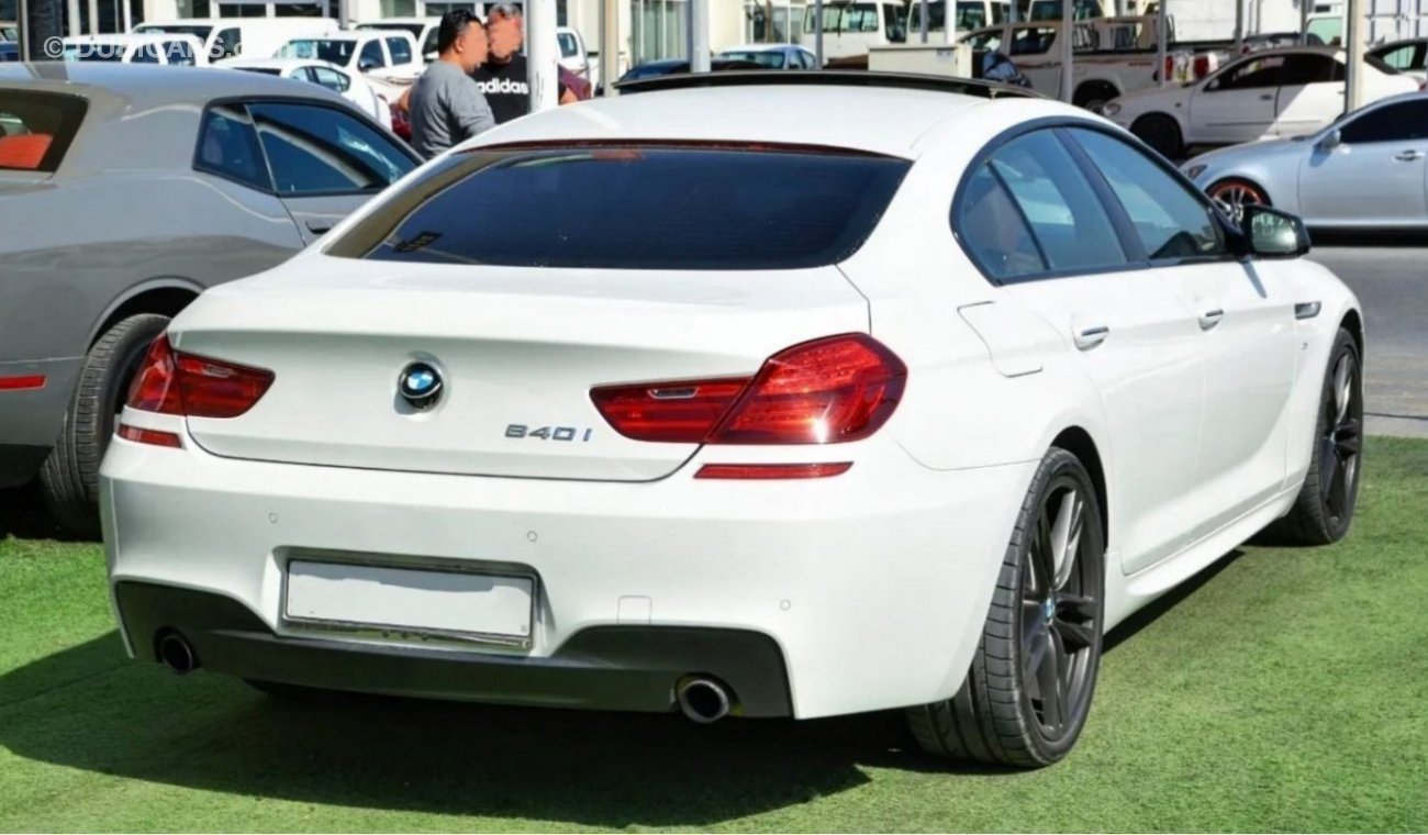 بي أم دبليو 640 GCC BMW 640i V6 Gran Coupe 2015/FullOption/Fully Loaded/Excellent Condition