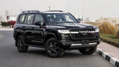 تويوتا لاند كروزر GRS 3.5L - Attitude Black-GR-S Black Inside Dark Red | Export Only