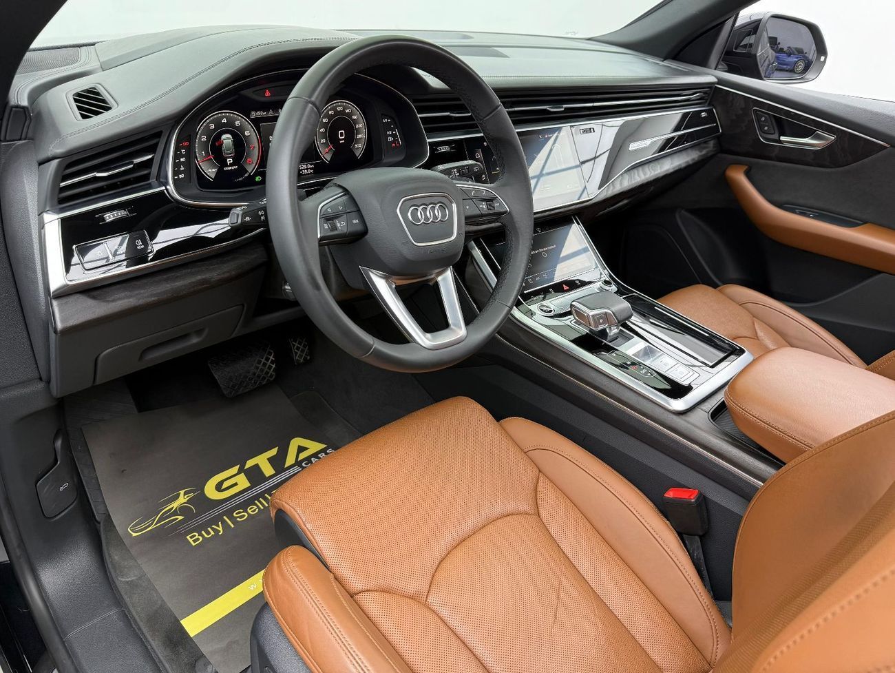 Audi Q8 55 TFSI quattro S-Line 3.0L (340 HP) 2021 Audi Q8 55 TFSI Quattro S-Line, Warranty, Full Audi Servic