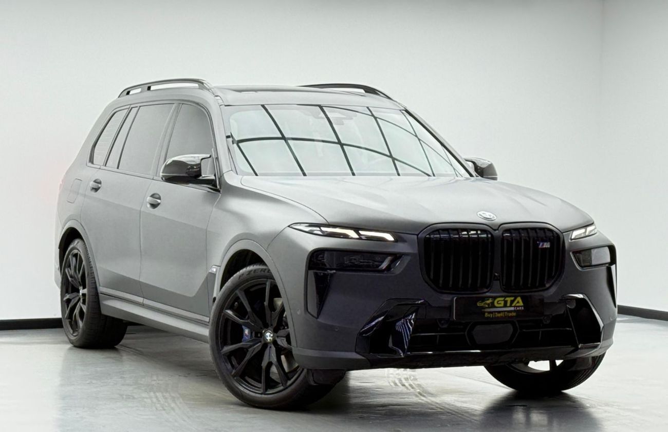 BMW X7 M60i 2024 BMW X7 M60i, 2029 BMW Warranty + Service Pack, Full BMW Service History, Very Low Km. GCC