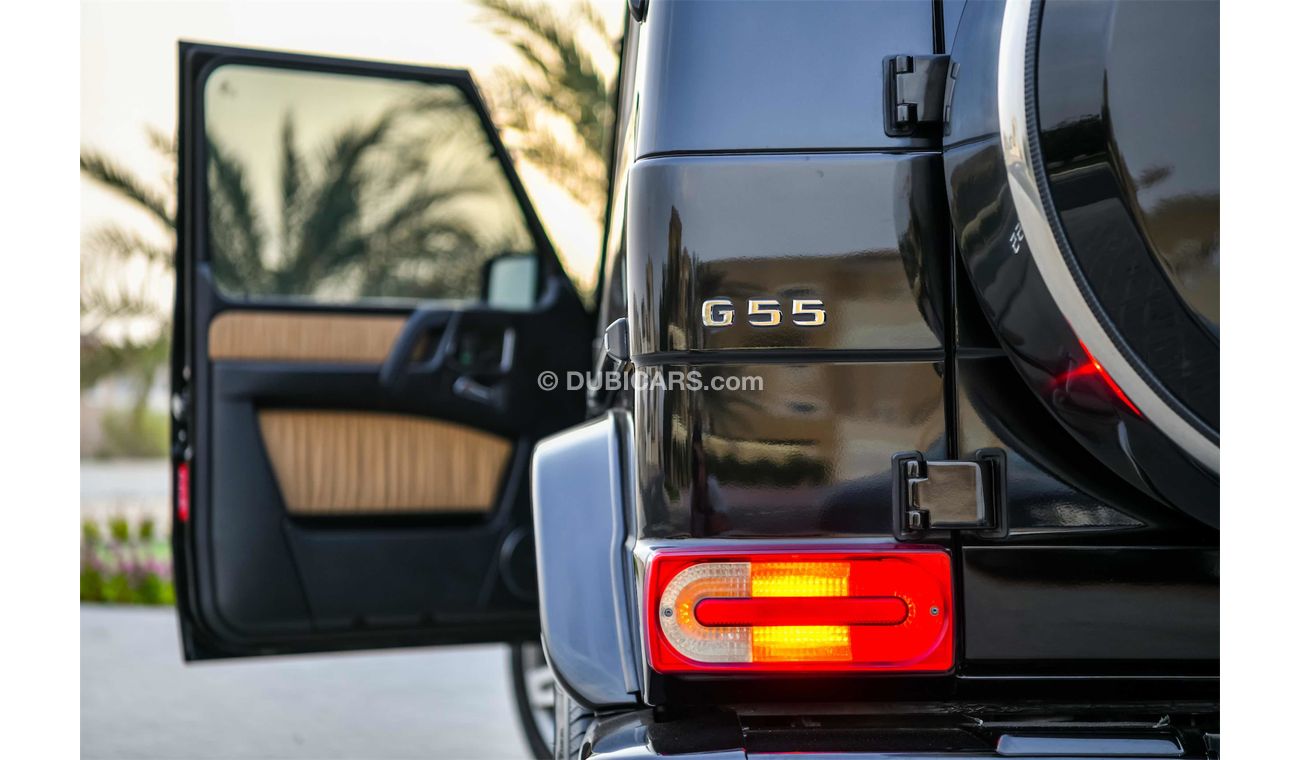 مرسيدس بنز G 55 AMG 5.5L V8 - Full Option - AED 3657 Per Month -0% DP