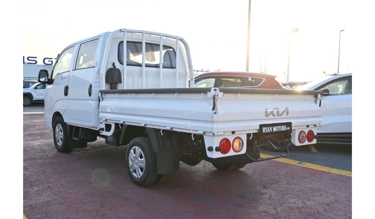 كيا بونغو KIA K2700 Bongo 2.7L Diesel, Double Cabin, 4 Doors, Color White, Model 2023