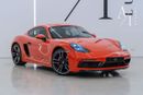 Porsche 718 Cayman S 2.5L A/T 2018 Porsche 718 Cayman S, 2026 Porsche Warranty, Sport Chrono Package, Exclusive Manufak