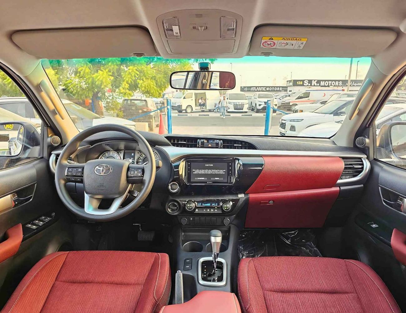 Toyota Hilux SR5 WIDE BODY DOUBLE CABIN/2.7L PETROL A/T/PUSH START/ AUTO & DUAL AC/ ALLOY WHEEL/CODE#HP27SR5AK