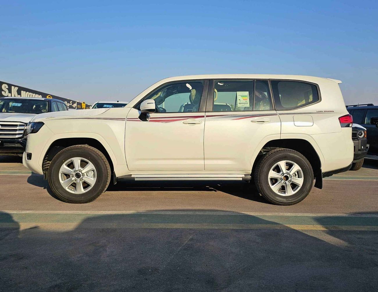 Toyota Land Cruiser LC300 GXR TWIN TURBO EURO 4 / 3.5L V6 PETROL / PWR SEAT / SUNROOF (CODE # GXR)