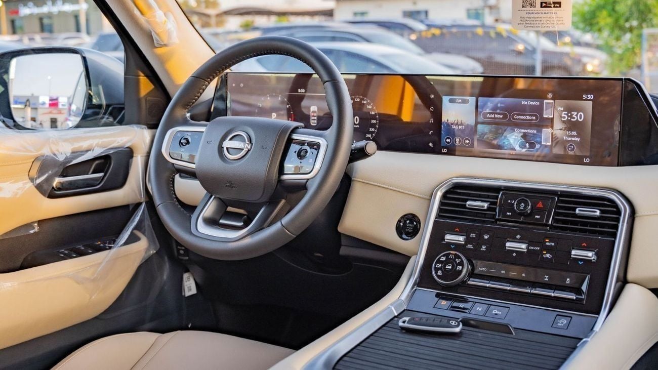 نيسان باترول 2026 Nissan Patrol SE T2 3.8L AT Petrol (Gray-Beige)