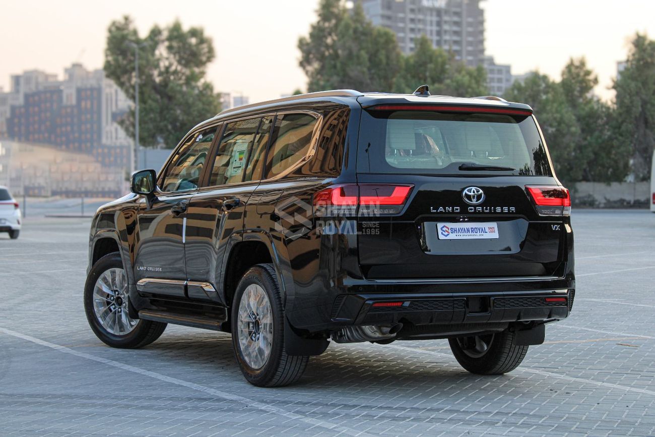 تويوتا لاند كروزر LHD LC300 4.0L PETROL V6 VX-V FULL OPTION WITH RADAR 4WD AT 7S 2025MY