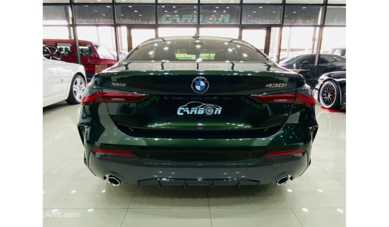 بي أم دبليو 430 BMW ///M 430I 2021 WITH ONE WARRANTY SHOWROOM CONDITION FOR ONLY 219K AED