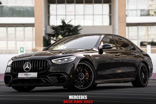 مرسيدس بنز S 63 AMG E PERFORMANCE EDITION 1