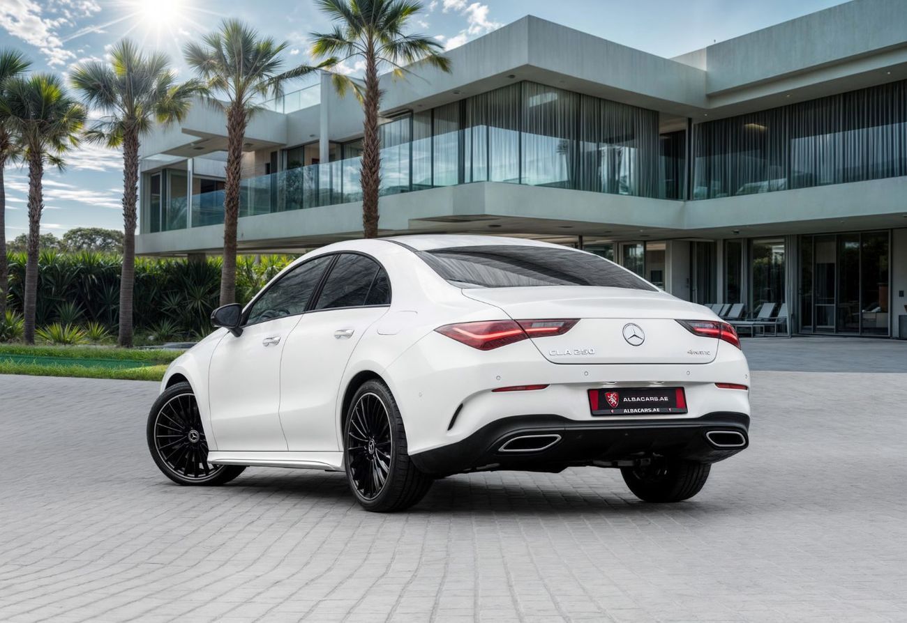 مرسيدس بنز CLA 250 250 AMG | 3,525 P.M | 0% Downpayment | AGENCY WARRANTY / SERVICE