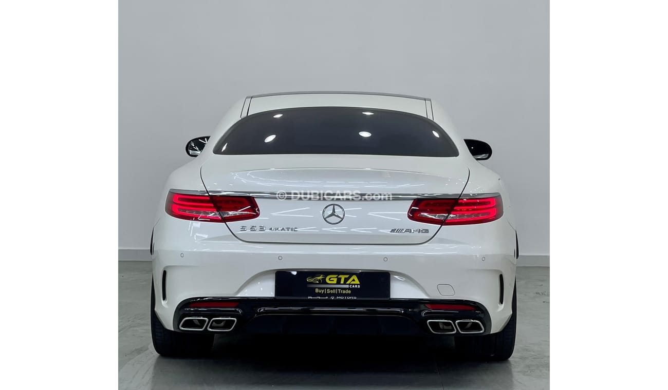 Mercedes-Benz S 63 AMG Coupe 2015 Mercedes S63 AMG Edition 1 Coupe, Warranty, Full Service History, Low KMs, GCC