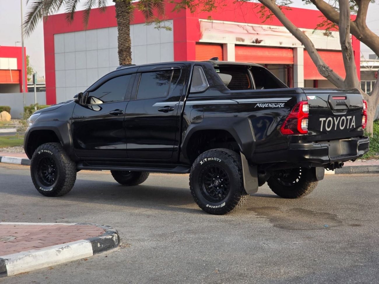 Toyota Hilux ADVENTURE 2024 | 2.8L DIESEL | AT | RHD | MODIFIED TO GR SPORTS | SPORTS BAR | ROOF MOUNTED LED LIGHTS | BONNE