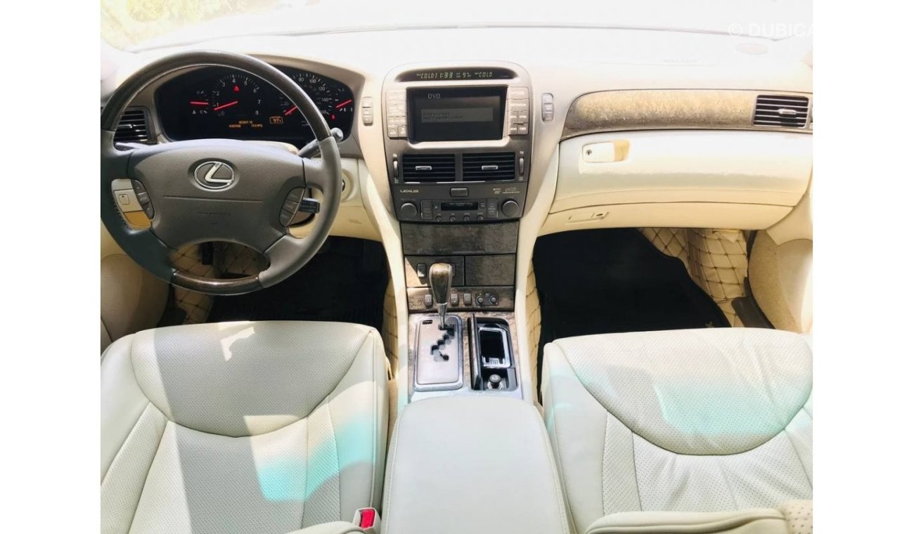 Lexus LS 430 LEXUS LS 430 FULL ULTRA 2003 IN VERY GOOD CONDITION FOR 25K AED WITH INSURANCE AND REGISTRATION